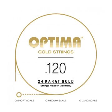 Preview van Optima GB120.L Single .120 E-Bass 24K GOLD STRING Long scale
