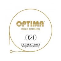 Thumbnail van Optima GE020 24K Gold Plated .020, Wound Single String