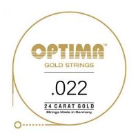 Thumbnail van Optima GE022 24K Gold Plated .022, Wound Single String