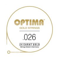 Thumbnail van Optima GE026 24K Gold Plated .026, Wound Single String