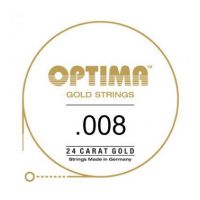 Thumbnail van Optima GPS008 24K Gold Plated .008, Single String