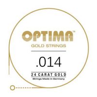 Thumbnail van Optima GPS014 24K Gold Plated .014, Single String
