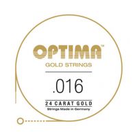 Thumbnail van Optima GPS016 24K Gold Plated .016, Single String