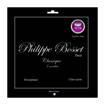 Preview van Philippe Bosset PRETF7S   7 string Prestige Clear Nylon Hard Tension