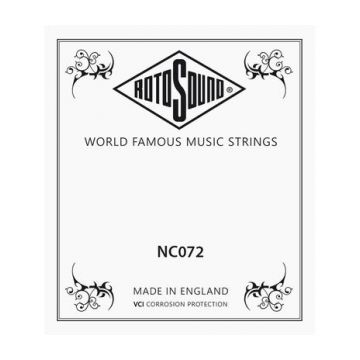 Preview van Rotosound NC072 Rotosound Nickel Wound Electric .072