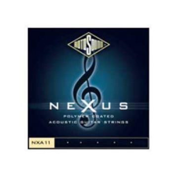 Preview van Rotosound NXA11 Nexus Acoustic Clear Polymer Coated/Gold plains