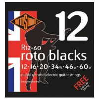 Thumbnail van Rotosound R12-60 Roto &#039;blacks&quot;  Heavy de-tune