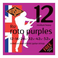 Thumbnail van Rotosound R12 Roto &#039;Purples&#039; Medium Heavy