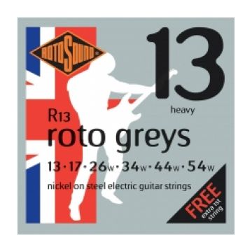 Preview van Rotosound R13 Roto &#039;Greys&#039; Heavy