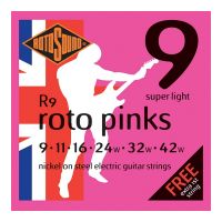 Thumbnail van Rotosound R9 Roto &#039;Pinks&#039; Super light nickel