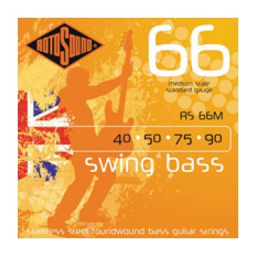 Preview van Rotosound RS 66M Swingbass Roundwound stainless steel