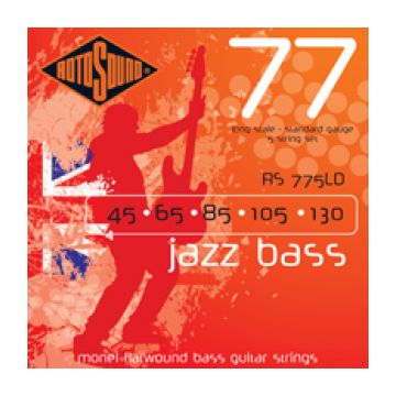 Preview van Rotosound RS 775LD Jazz Bass Flatwound monel