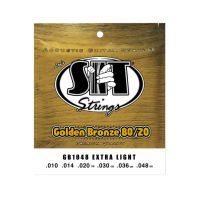 Thumbnail van SIT Strings GB1048 Extra light Golden Bronze 80/20 Acoustic