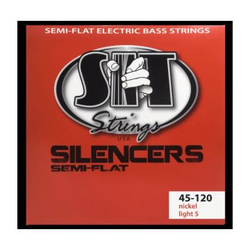 Preview van SIT Strings NRL5-45120L Silencer Nickel Semi-Flat Bass Strings