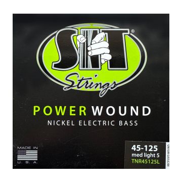 Preview van SIT Strings TNR545125L Recessed / Taper Wound Wound Bass  Long-Scale Light Strings