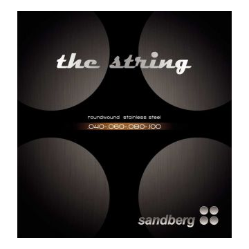 Preview van Sandberg BS4-40  4 string stainless steel set 40-100
