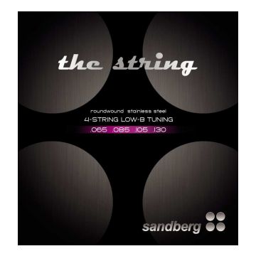 Preview van Sandberg BS4-65  4 string stainless steel set 65-130