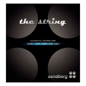 Preview van Sandberg BS5-45 5 string stainless steel set 45-130