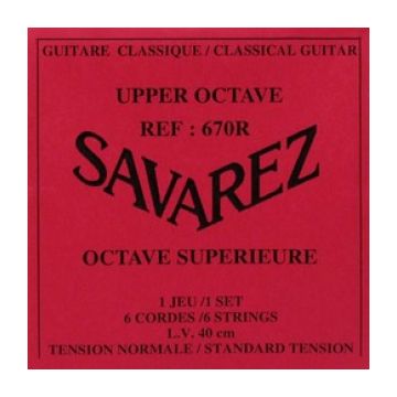 Preview van Savarez 670-R Upper Octave Medium tension