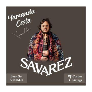 Preview van Savarez Y510MJ7 YAMANDU COSTA   Brazilian and classical guitar 7 string set