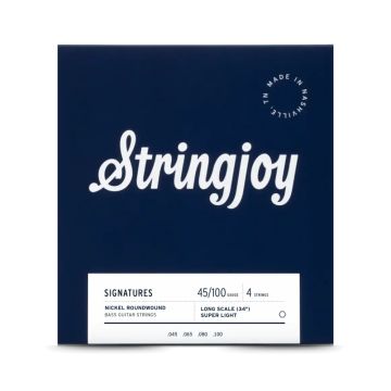 Preview van Stringjoy BA45100LS  Signatures -Nickelwound 45-100 Long Scale 4 String Super Light