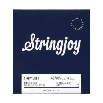 Preview van Stringjoy BA45105LS  Signatures Nickel wound 45/105 Light