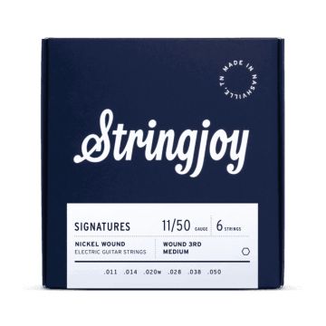 Preview van Stringjoy NW1150W3 Signatures -Nickelwound 11-50 Wound 3rd Medium