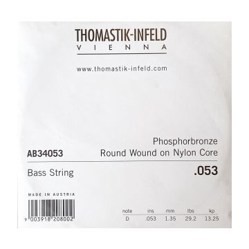Preview van Thomastik AB34053 Single .053 D acoustic