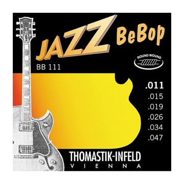 Preview van Thomastik BB111 Jazz BeBop Round wound