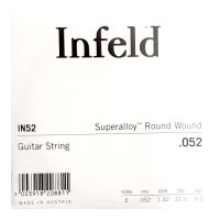 Thumbnail van Thomastik IN52 Single Infeld super alloy .052 roundwound