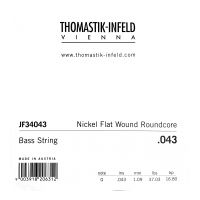 Thumbnail van Thomastik JF32043 single .043 Jazz Flat Short Scale