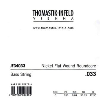 Preview van Thomastik JF34033 .033 single Jazz Flat