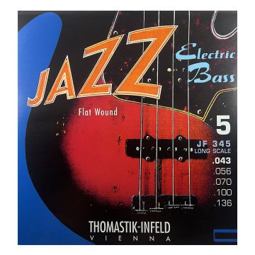 Preview van Thomastik JF345 Jazz Flat 5 String