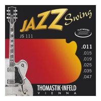 Thumbnail van Thomastik JS111 Jazz Swing Flat wound