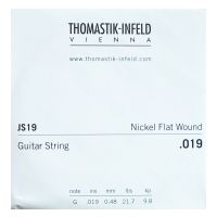 Thumbnail van Thomastik JS19 Single .019 Nickel Flat Wound