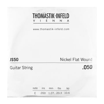 Preview van Thomastik JS50 Single .050 Nickel Flat Wound