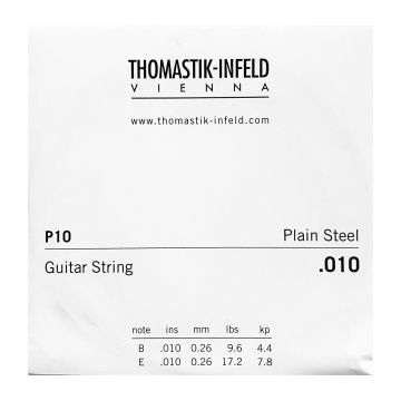 Preview van Thomastik P10 Single .010 Plain Steel