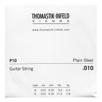 Thumbnail van Thomastik P10 Single .010 Plain Steel