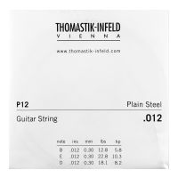 Thumbnail van Thomastik P12 Single .012 Plain Steel