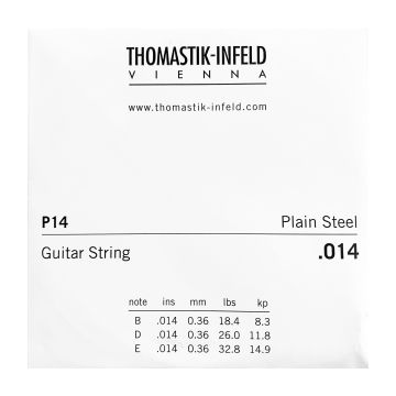 Preview van Thomastik P14 Single .014 Plain Steel