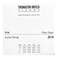 Thumbnail van Thomastik P14 Single .014 Plain Steel