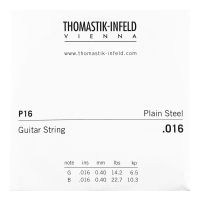 Thumbnail van Thomastik P16 Single .016 Plain Steel