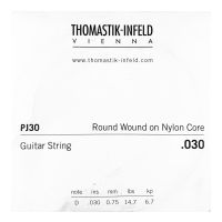Thumbnail van Thomastik PJ30 Single .030 Round Wound on Nylon Core